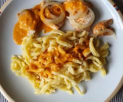 Zwiebelhähnchen mit Spätzle (All in one)