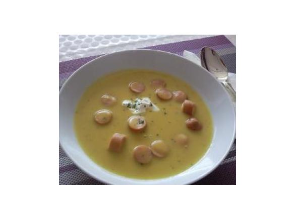 Wienerle-Kartofellsuppe