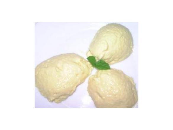 Limetten-Joghurt Creme mit weißer Schokolade