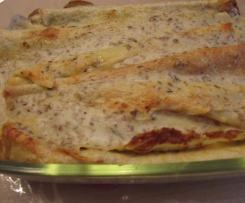Pfannkuchen mit Pilzen (Crespelle al Funghi)