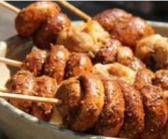 Vietnamesische Champignon-Spieße