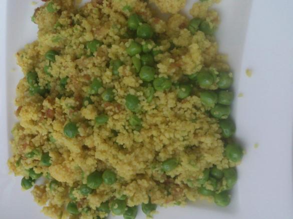 Couscous mit Erbsen nach Tim Mälzer
