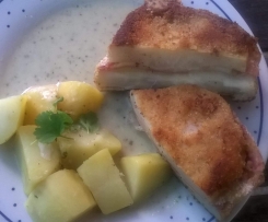 Sellerieschnitzel, Cordon bleu Art