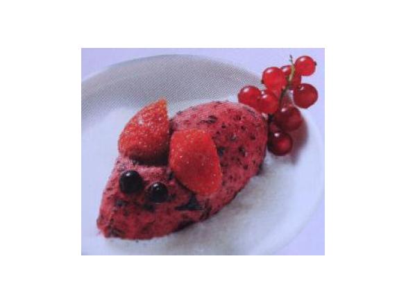 Eismaus mit Joghurtschaum