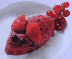 Eismaus mit Joghurtschaum