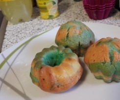 Limo - Tassen - Kuchen (Regenbogenkuchen)