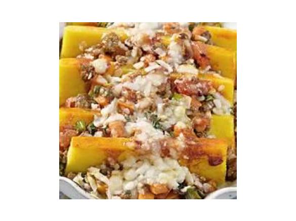 Polenta al Forno mit Fontina Käse