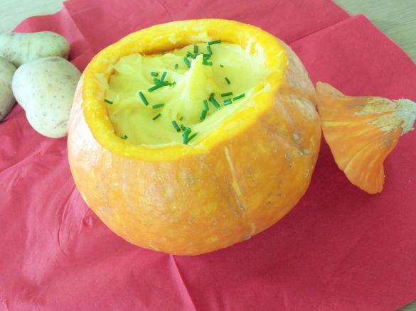 Kürbis-Kartoffelpüree