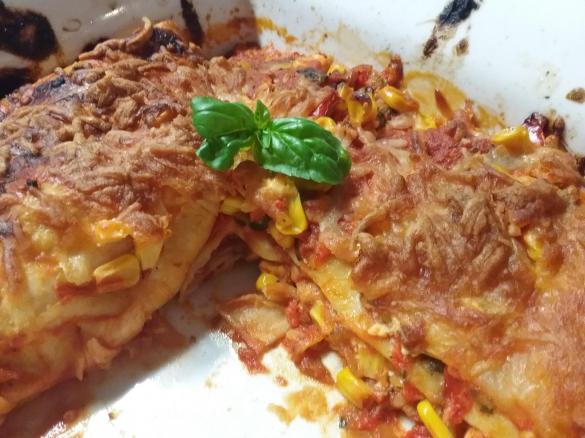 Variation Enchilada ohne Kidneybohnen