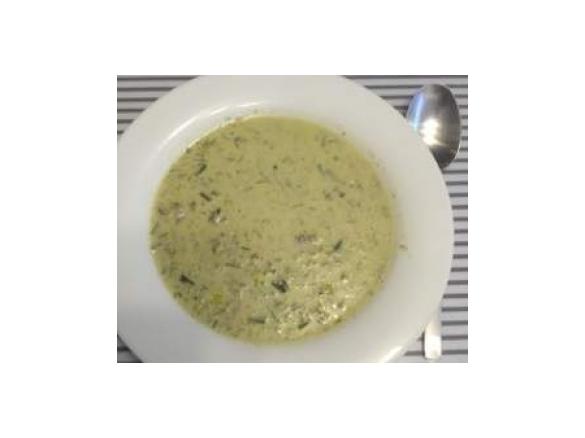 Käse-Lauchsuppe