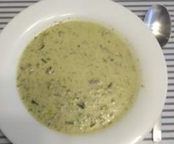 Käse-Lauchsuppe