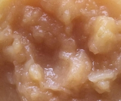 Apfelmus mit Stückchen