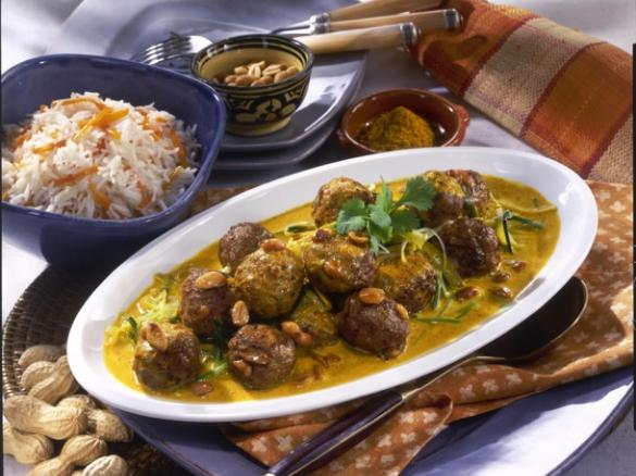 Hackbällchen indische Art