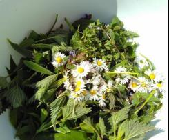 Gründonnerstags-Suppe / Neun-Kräuter-Suppe