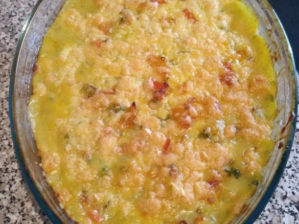 Kürbis-Kartoffel Auflauf