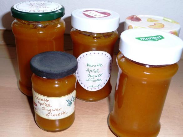 *Orangedream* Karotte-Apfel-Limette-Ingwer