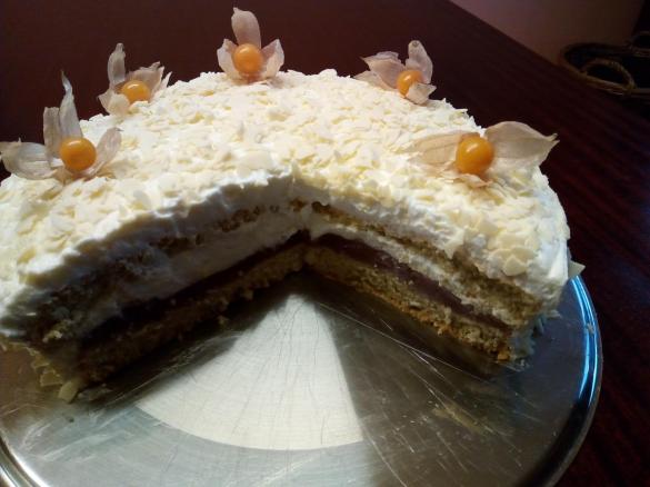 Sahne Zwetschgen Torte