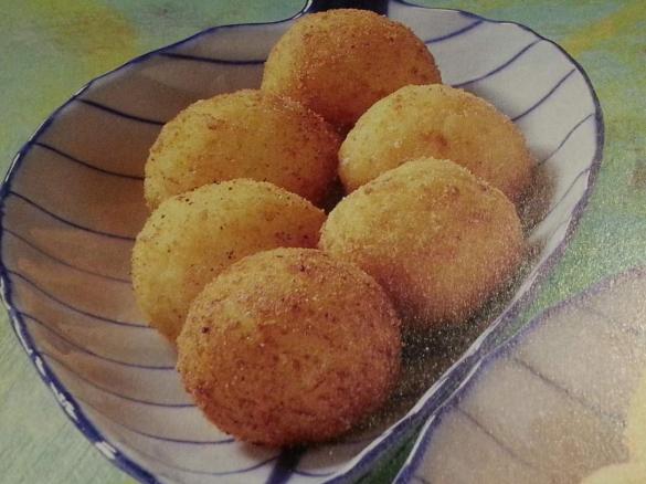 Frittierte Reiskugeln