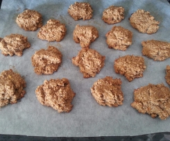 Hafreflocken-Amaranth-Möhren-Cookies