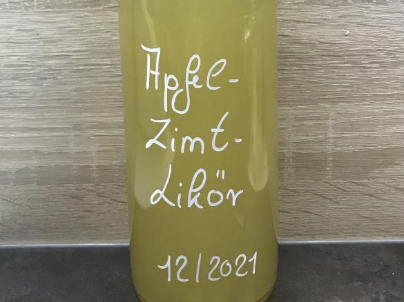 Apfel- Zimt- Likör vegan