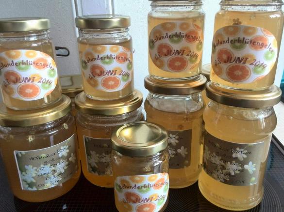 Holunderblütengelee ohne Apfelsaft