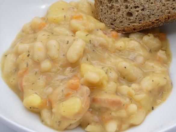 Oma Ulla´s süßsaure Bohnen (auch vegetarisch)