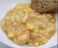 Oma Ulla´s süßsaure Bohnen (auch vegetarisch)