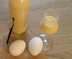 Vanille - Eierlikör  mit ganzen Eiern ♡