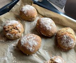 Dinkel-Roggen-Brötchen