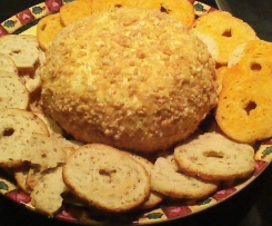 Käseball - Cheese ball - für Partys