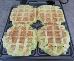 Zucchiniwaffeln