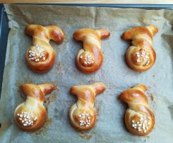 Hefe-Häschen zu Ostern