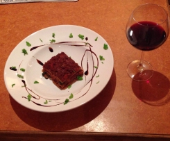 Spinatlasagne / vegan