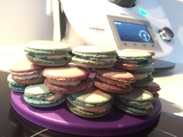Vanille-Kokos-Macarons