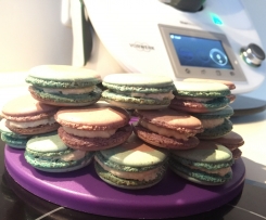 Vanille-Kokos-Macarons