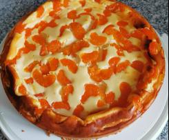 Käsekuchen ohne Boden