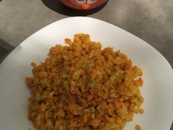 Hokkaidosalat vegan und Rohkost