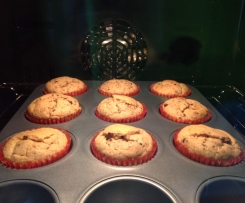Bananen Schuko Muffins 