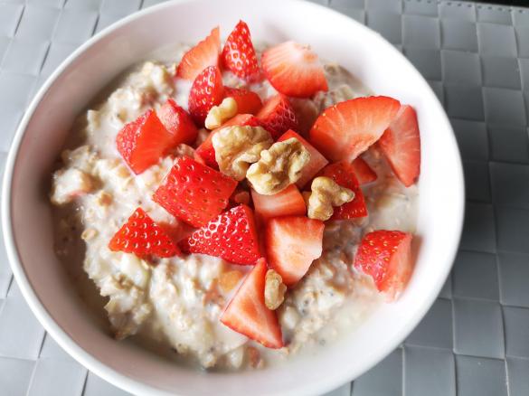 Protein - Porridge : Fitness Bircher Müsli