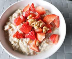 Protein - Porridge : Fitness Bircher Müsli