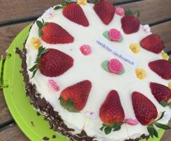 Erdbeer Sahne Torte