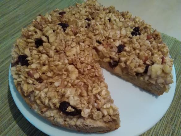 Apfelkuchen mit veganem Quark-Öl-Teig