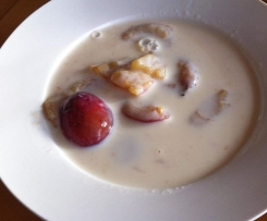 Pflaumensuppe süß