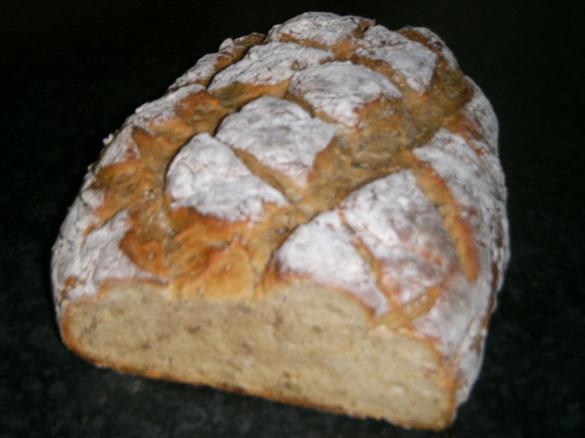 Variation von Kartoffelbrot glutenfrei
