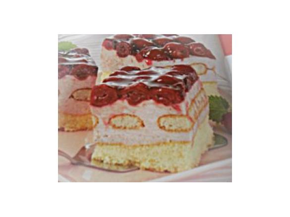 Leichte Kirsch-Tiramisu-Torte