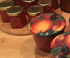 Tomatenmarmelade mit Schuss