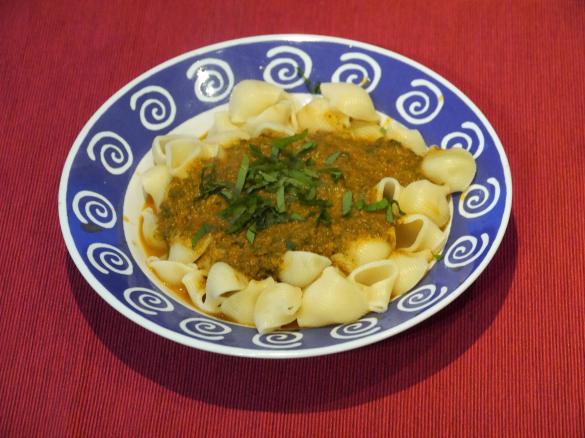 Wildkräuter Tomaten Soße