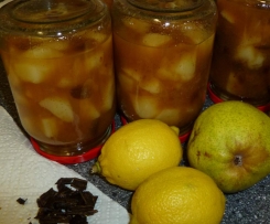 Birnenkompott ohne Zucker a' la Michi (MB geeignet)