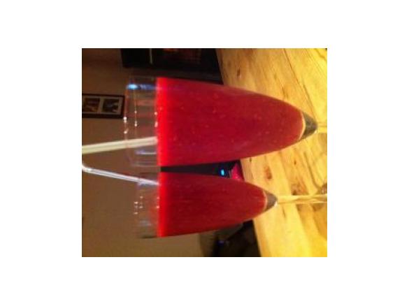 Himbeersmothie für Erwachsene