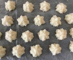 Kokosmakronen mit Kekspresse